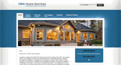 Desktop Screenshot of dbahomeservices.com